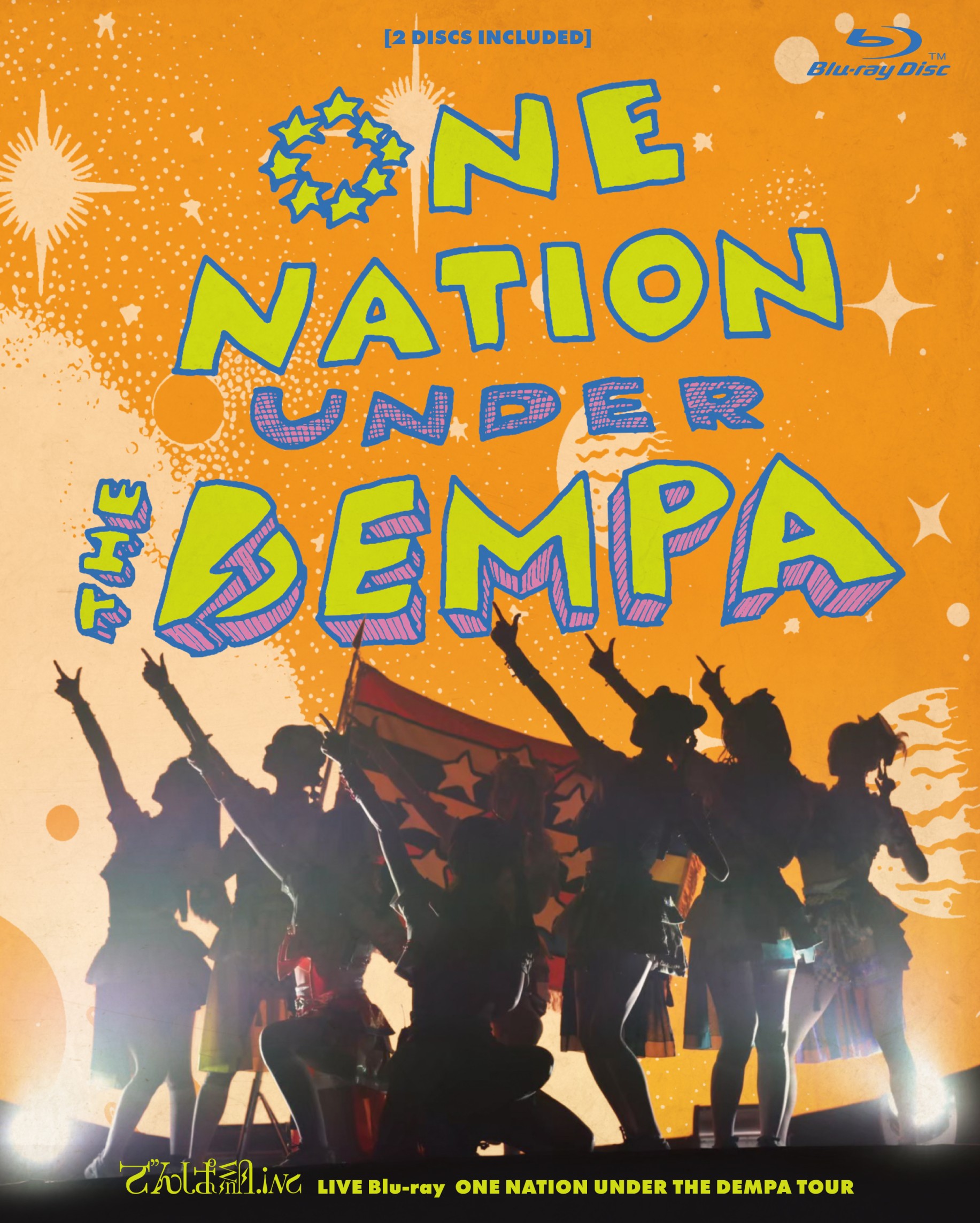 LIVE Blu-ray 『ONE NATION UNDER THE DEMPA TOUR』 | でんぱ組.inc 